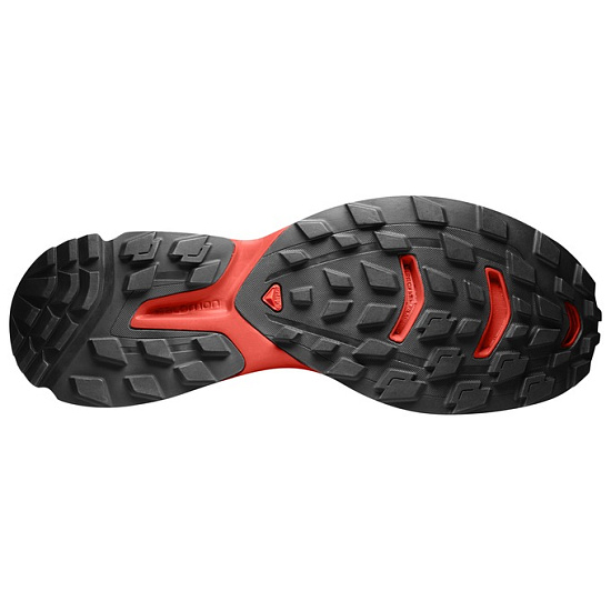 Кроссовки мужские Salomon S-Lab Wings 8 SG Black/Red/White - Фото 2 большая