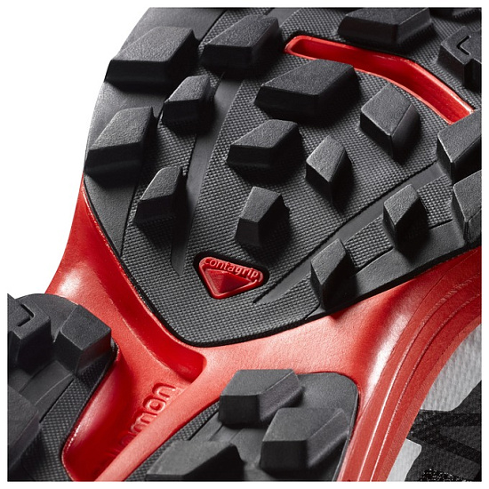 Кроссовки мужские Salomon S-Lab Wings 8 SG Black/Red/White - Фото 3 большая