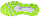 Кроссовки Mizuno Wave Sky 8 Reflex Blue C/White/Green Geck - Фото 7 малая