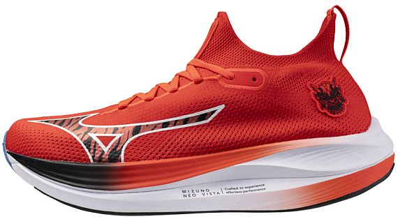 Кроссовки Mizuno Neo Vista MIZIgnitionRed/Black/BaseballB - Фото 5 большая
