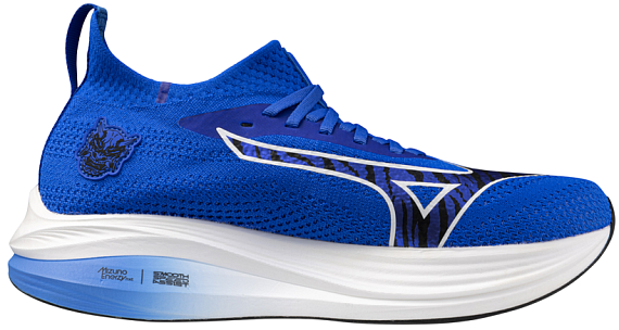 Кроссовки Mizuno Neo Zen Baseball Blue/Black/MIZIgniRed - Фото 3 большая