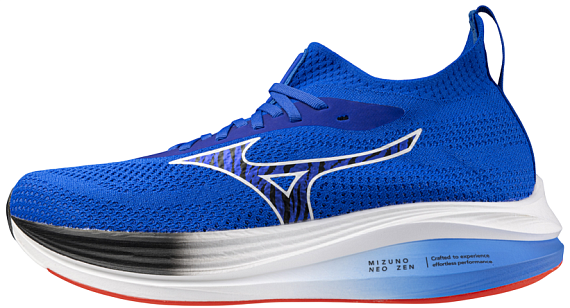 Кроссовки Mizuno Neo Zen Baseball Blue/Black/MIZIgniRed - Фото 9 большая