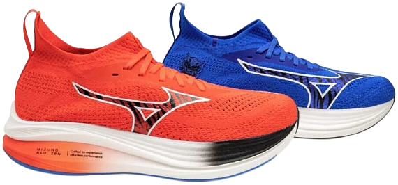 Кроссовки Mizuno Neo Zen Baseball Blue/Black/MIZIgniRed - Фото 10 большая