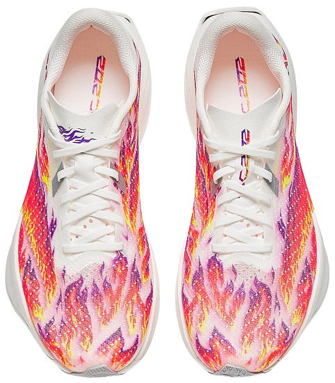 Кроссовки мужские Anta C202 7 White/Red/Neon Purple - Фото 3 большая