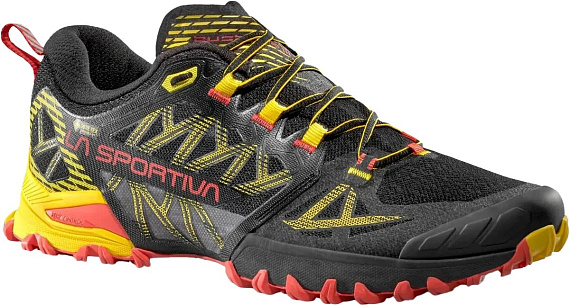 Кроссовки мужские La Sportiva Bushido III Gtx Black/Yellow - Фото 2 большая