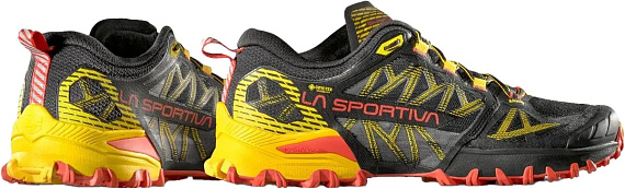 Кроссовки мужские La Sportiva Bushido III Gtx Black/Yellow - Фото 5 большая