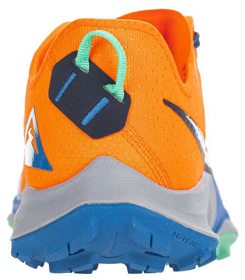 Кроссовки мужские Nike Air Zoom Terra Kiger 7 Total Orange/Signal Blue/Wolf Grey/Obsidian - Фото 3 большая
