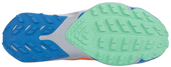 Кроссовки мужские Nike Air Zoom Terra Kiger 7 Total Orange/Signal Blue/Wolf Grey/Obsidian - Фото 4 большая