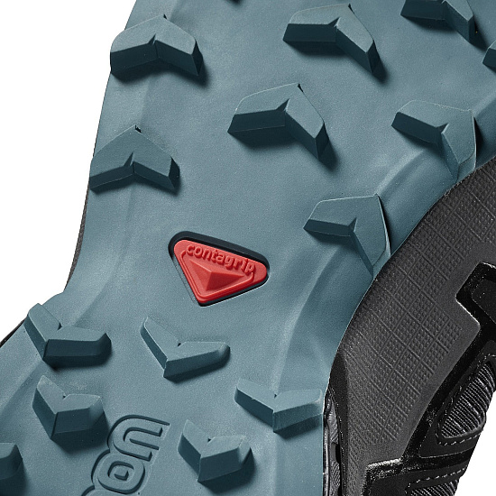 Кроссовки Salomon Speedcross 4 GTX Nocturne 2 Black/Black/Mallard Blue - Фото 4 большая