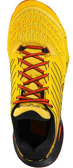 Кроссовки мужские La Sportiva Akasha Yellow/Red - Фото 3 большая