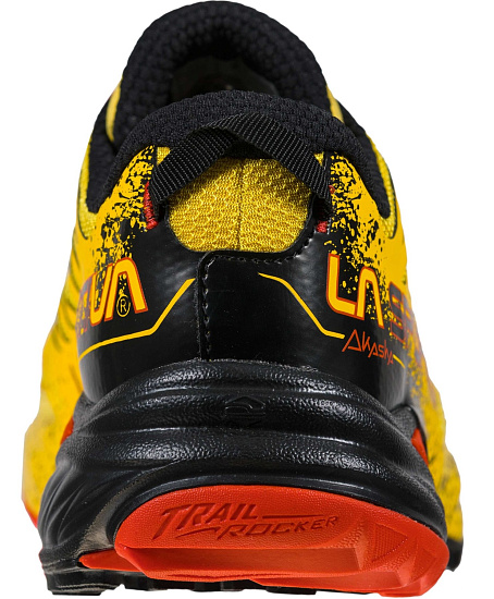 Кроссовки мужские La Sportiva Akasha Yellow/Red - Фото 5 большая