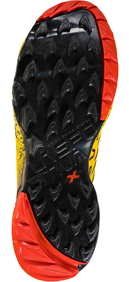 Кроссовки мужские La Sportiva Akasha Yellow/Red - Фото 6 большая