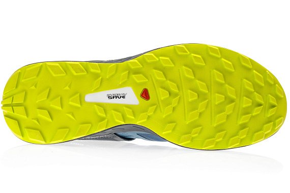Кроссовки мужские Salomon Ultra Pro Bluestone/Ebony/Acid - Фото 3 большая