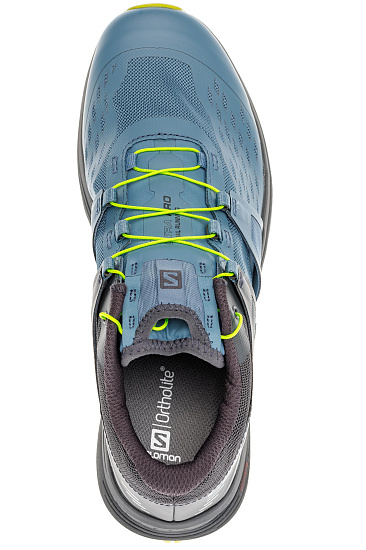 Кроссовки мужские Salomon Ultra Pro Bluestone/Ebony/Acid - Фото 5 большая