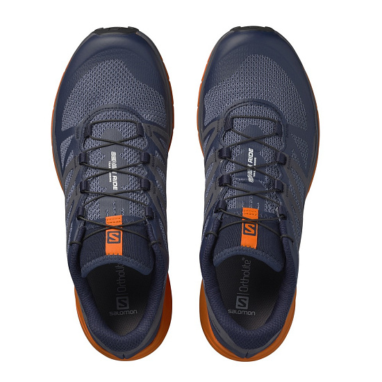 Кроссовки мужские Salomon Sense Ride Fiery Red/Scarlet Ibis/Red Dalhia - Фото 4 большая