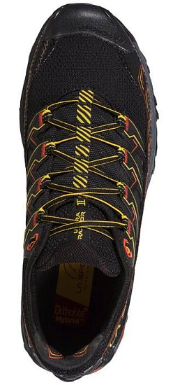 Кроссовки мужские La Sportiva Ultra Raptor II Black/Yellow - Фото 3 большая