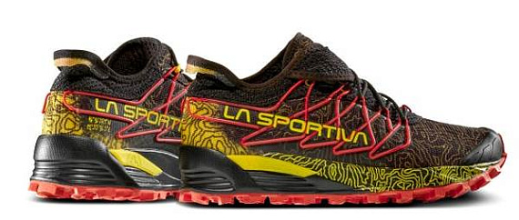 Кроссовки мужские La Sportiva Mutant Black/Yellow - Фото 3 большая