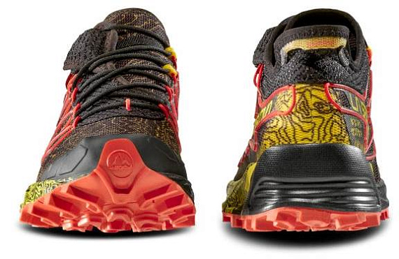 Кроссовки мужские La Sportiva Mutant Black/Yellow - Фото 4 большая