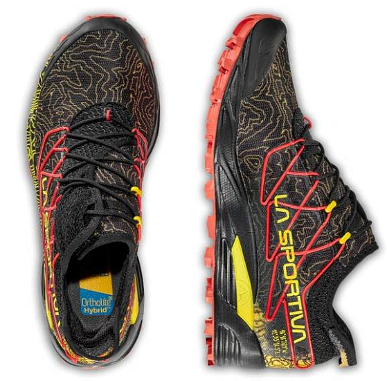 Кроссовки мужские La Sportiva Mutant Black/Yellow - Фото 5 большая