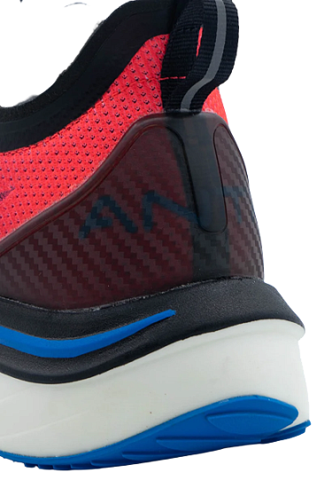 Кроссовки мужские Anta Mach Mid-Blue/Navy Blue/Luminous Red - Фото 5 большая