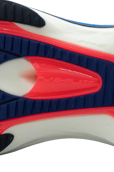 Кроссовки мужские Anta Mach Mid-Blue/Navy Blue/Luminous Red - Фото 6 большая