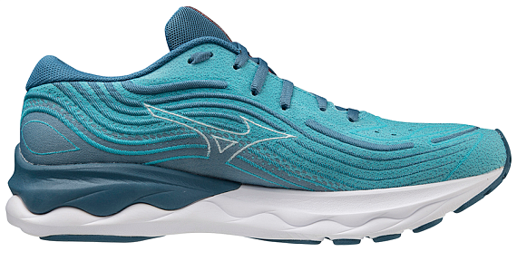 Кроссовки мужские Mizuno Wave Skyrise 4 Bashes/NimbClud/Soleil - Фото 2 большая