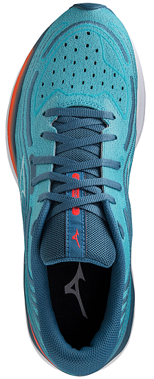 Кроссовки мужские Mizuno Wave Skyrise 4 Bashes/NimbClud/Soleil - Фото 3 большая