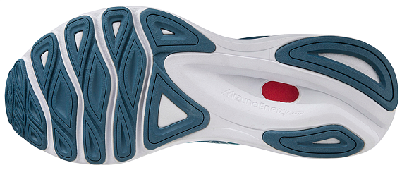 Кроссовки мужские Mizuno Wave Skyrise 4 Bashes/NimbClud/Soleil - Фото 5 большая
