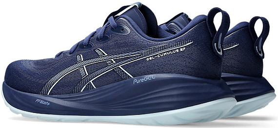 Кроссовки мужские ASICS Gel-Cumulus 27 Indigo Blue/Cool Grey - Фото 3 большая
