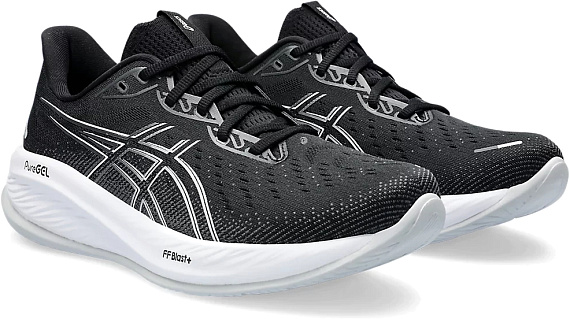 Кроссовки мужские ASICS Gel-Cumulus 26 Black/Concrete - Фото 3 большая