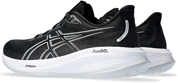 Кроссовки мужские ASICS Gel-Cumulus 26 Black/Concrete - Фото 4 большая