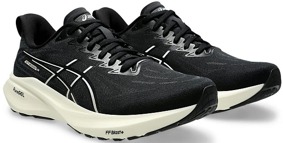 Кроссовки мужские ASICS Gt-2000 13 Black/White - Фото 5 большая
