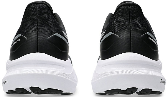 Кроссовки мужские ASICS Gt-1000 13 Black/White - Фото 2 большая