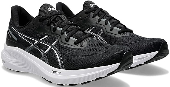 Кроссовки мужские ASICS Gt-1000 13 Black/White - Фото 5 большая
