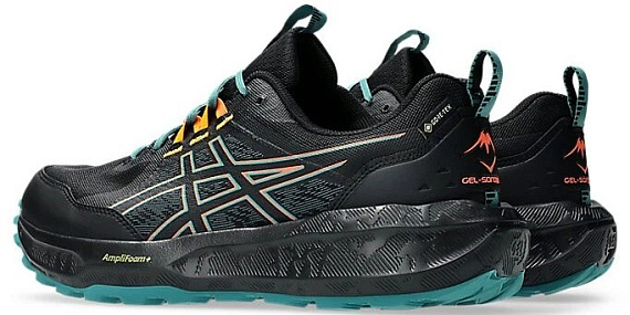 Кроссовки мужские ASICS Gel-Sonoma 8 Gtx Black/Rainy Lake - Фото 3 большая