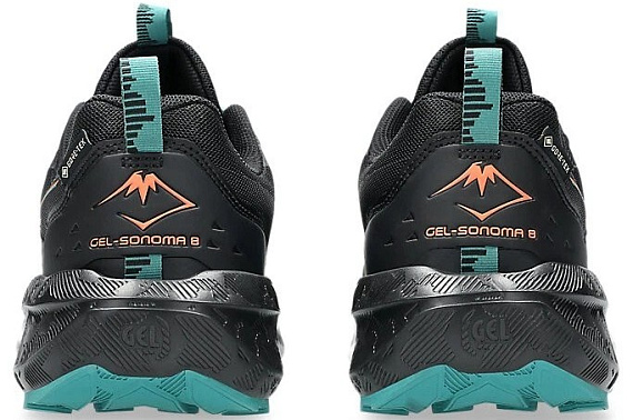 Кроссовки мужские ASICS Gel-Sonoma 8 Gtx Black/Rainy Lake - Фото 6 большая