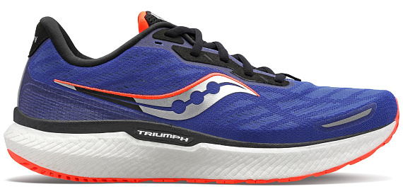 Кроссовки мужские Saucony Triumph 19 Sapphire/Vizi Red - Фото 1 большая