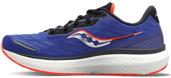 Кроссовки мужские Saucony Triumph 19 Sapphire/Vizi Red - Фото 2 большая