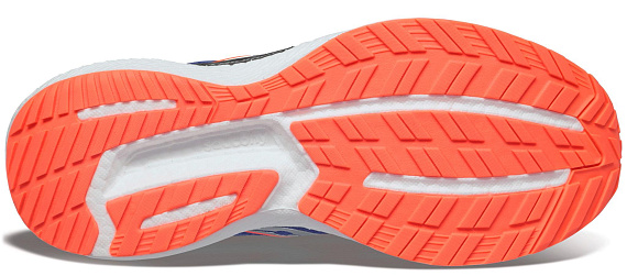 Кроссовки мужские Saucony Triumph 19 Sapphire/Vizi Red - Фото 4 большая