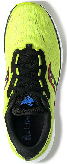 Кроссовки мужские Saucony Triumph 19 Acid/Blue Raz - Фото 3 большая