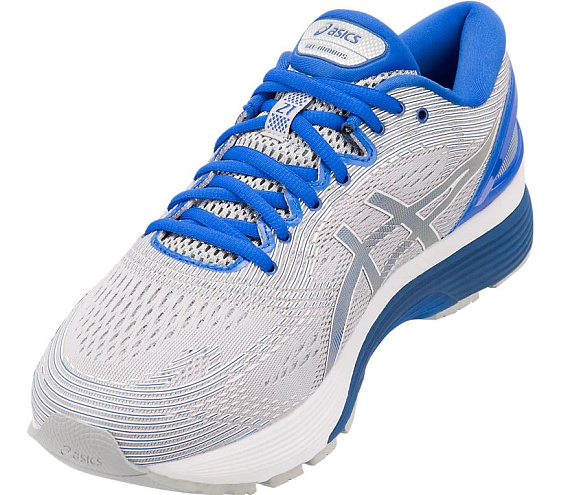 Кроссовки мужские ASICS GEL-Nimbus 21 Lite-Show Mid Grey/Illusion Blue - Фото 5 большая
