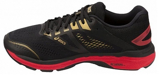 Кроссовки мужские ASICS GT-2000 7 Black/Rich Gold - Фото 2 большая