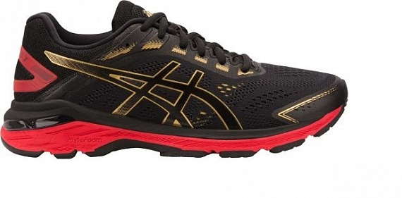 Кроссовки мужские ASICS GT-2000 7 Black/Rich Gold - Фото 1 большая