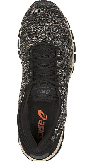 Кроссовки мужские ASICS GEL-Quantum 360 Knit 2 Feather Grey/Black - Фото 4 большая