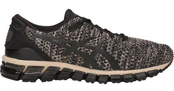 Кроссовки мужские ASICS GEL-Quantum 360 Knit 2 Feather Grey/Black - Фото 1 большая