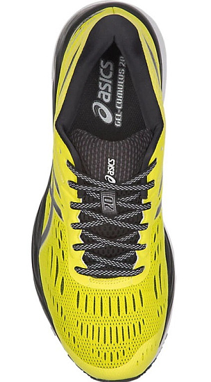Кроссовки мужские ASICS GEL-Cumulus 20 Lemon Spark/Black - Фото 3 большая