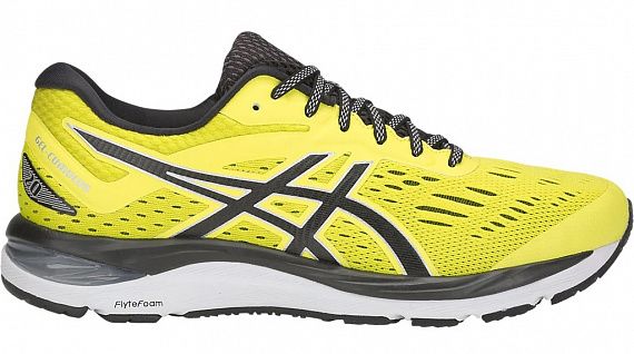 Кроссовки мужские ASICS GEL-Cumulus 20 Lemon Spark/Black - Фото 1 большая