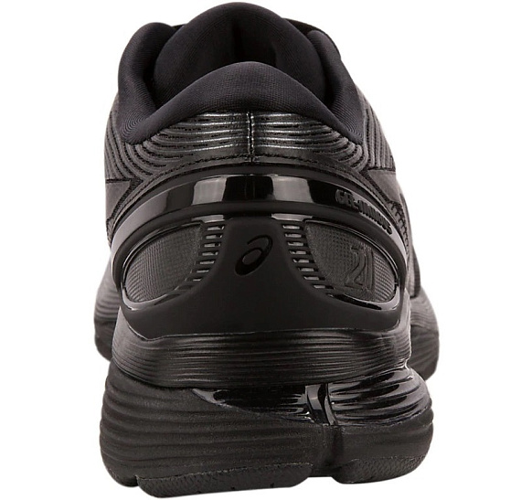 Кроссовки мужские ASICS GEL-Nimbus 21 Black/Black - Фото 4 большая