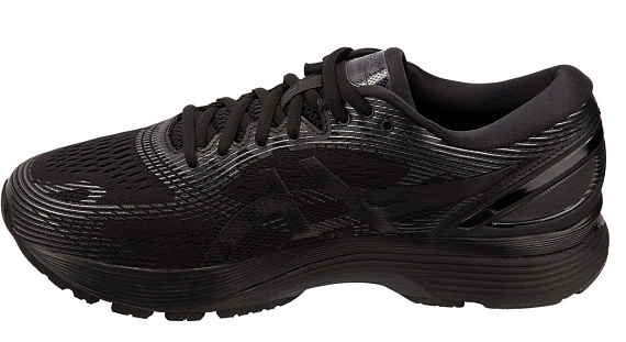 Кроссовки мужские ASICS GEL-Nimbus 21 Black/Black - Фото 7 большая