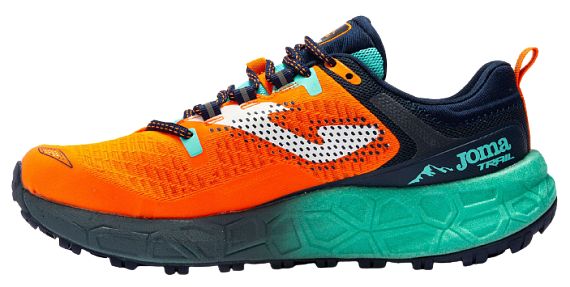 Кроссовки мужские Joma Sima Trail 22 Orange/Blue - Фото 2 большая